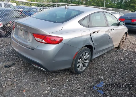 2015 Chrysler 200 S z USA, uszkodzony, nr VIN 1C3CCCDG0FN522950